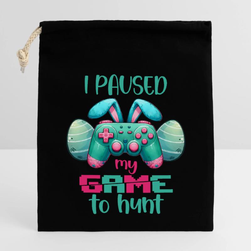 Easter Easter Bunny Easter Eve Easter Sunday Easter Egg Spring Closable cotton gift bag (14x20cm)