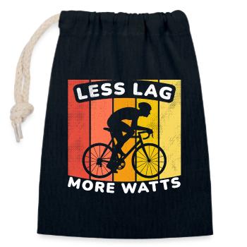 Lustiger Radsportingenieur, STEM Radfahren Hobby Shirt - Verschließbarer Geschenkbeutel aus Baumwolle (14x20cm) - Navy - Vorne
