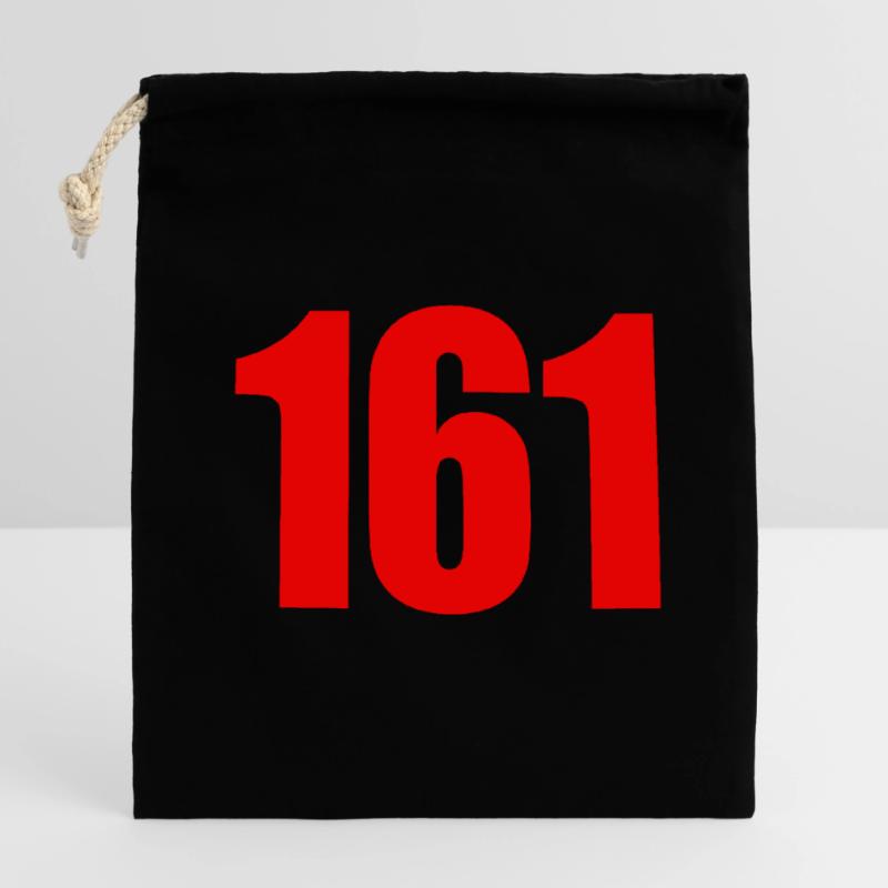 161 – Antifa Code Statement Verschließbarer Geschenkbeutel aus Baumwolle (14x20cm)