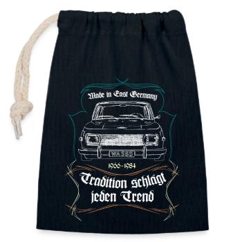 Oldtimer DDR W 353 Retro Tuning Low #lowddr - Verschließbarer Geschenkbeutel aus Baumwolle (14x20cm) - Navy - Vorne
