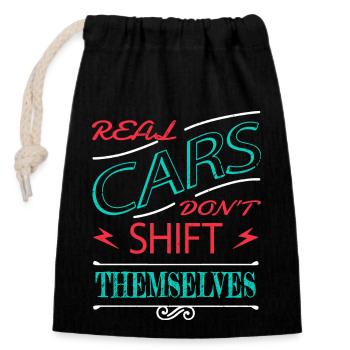 funny sayings automotive mechanic t shirt gift - Verschließbarer Geschenkbeutel aus Baumwolle (14x20cm) - Schwarz - Vorne