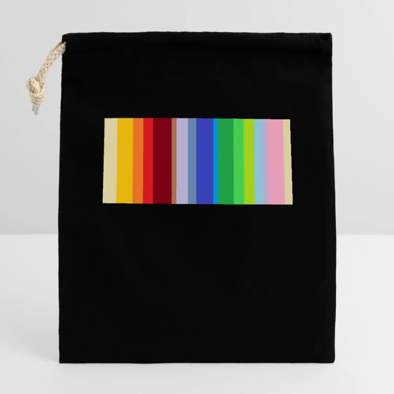 Strichcode: divers Verschließbarer Geschenkbeutel aus Baumwolle (14x20cm)