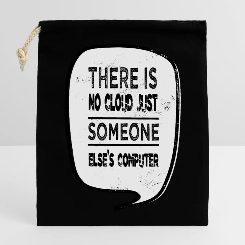 analyst funny quote hacker hacking engineer funny Verschließbarer Geschenkbeutel aus Baumwolle (14x20cm)