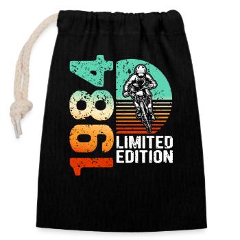 1984 Limited Edition Mountain Bike Bike Bike Bike - Closable cotton gift bag (14x20cm) - black - Front