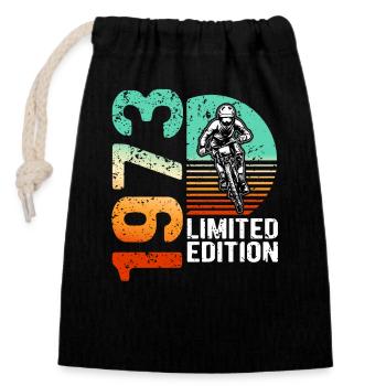 1973 Limited Edition Mountain Bike Bike Bike Bike - Closable cotton gift bag (14x20cm) - black - Front