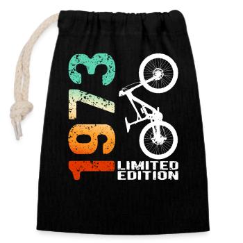 1973 Limited Edition Mountain Bike Bike Bike Bike - Closable cotton gift bag (14x20cm) - black - Front