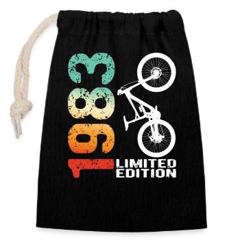 1983 Limited Edition Mountain Bike Bike Bike Bike - Closable cotton gift bag (14x20cm) - black - Front