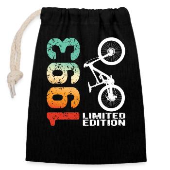 1993 Limited Edition Mountain Bike Bike Bike Bike - Closable cotton gift bag (14x20cm) - black - Front