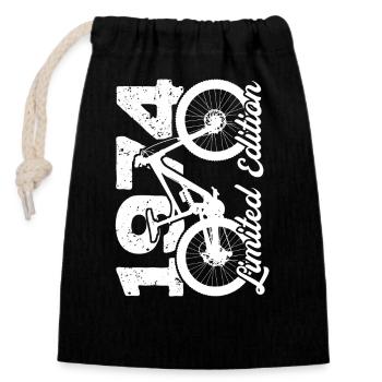 1974 Limited Edition Mountain Bike Bike Bike Bike - Closable cotton gift bag (14x20cm) - black - Front