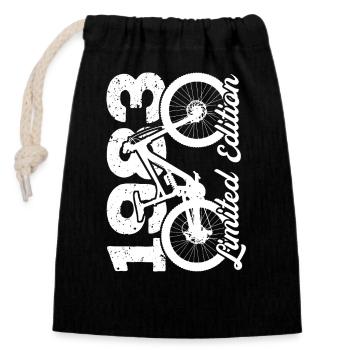 1983 Limited Edition Mountain Bike Bike Bike Bike - Closable cotton gift bag (14x20cm) - black - Front