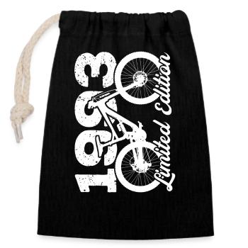 1993 Limited Edition Mountain Bike Bike Bike Bike - Closable cotton gift bag (14x20cm) - black - Front
