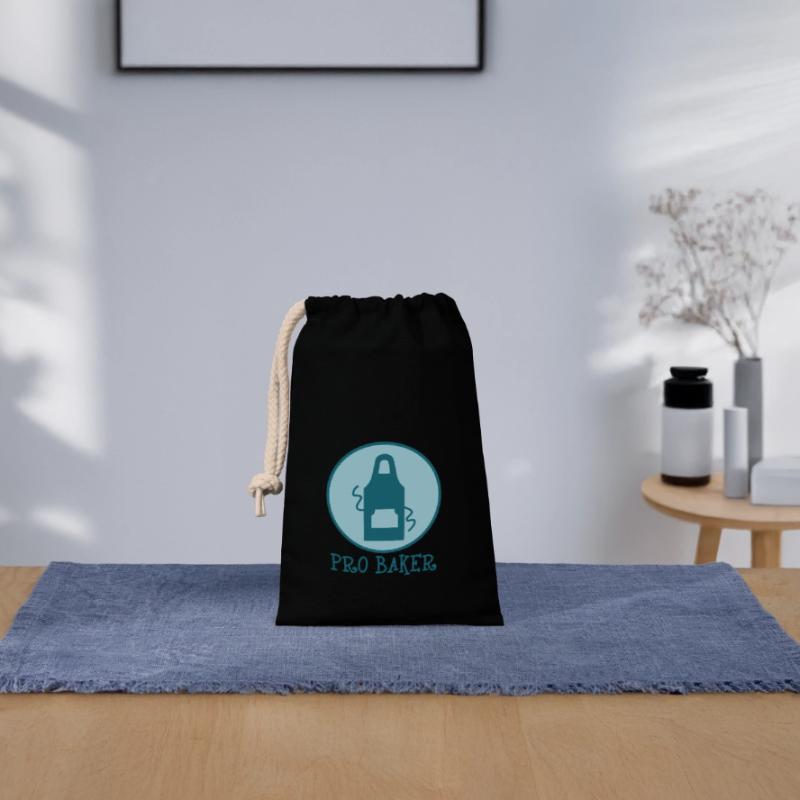 Cuisson - Cuisson Sac cadeau en coton avec cordon (14 x 20 cm)