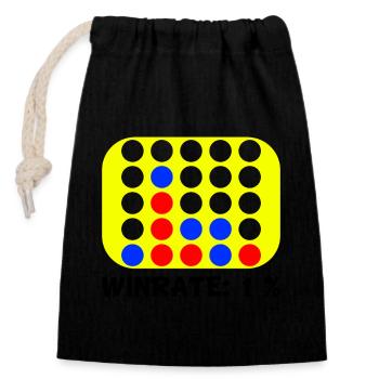 lustiges Pattaya Thailand BKK Party Geschenk Shirt - Verschließbarer Geschenkbeutel aus Baumwolle (14x20cm) - Schwarz - Vorne