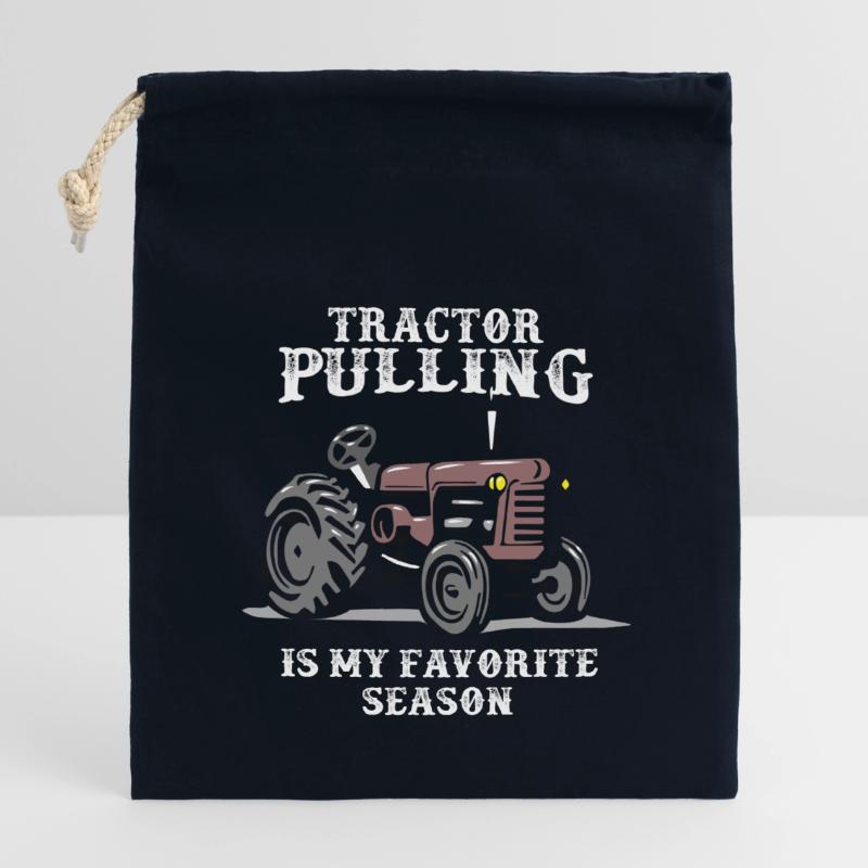 tractor pulling, tractor pulling Traktor, pulling, Verschließbarer Geschenkbeutel aus Baumwolle (14x20cm)