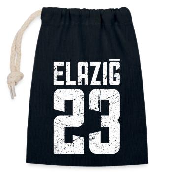 Elazig 23 Turquie Turkiye Cadeau Vacances TR Turk - Sac cadeau en coton avec cordon (14 x 20 cm) - bleu marine - Devant