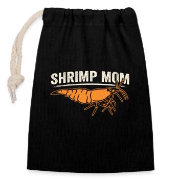 Dwarf Prawn Shrimp Shrimp Aquascaper Aquascaper Aquastry - Closable cotton gift bag (14x20cm) - black - Front