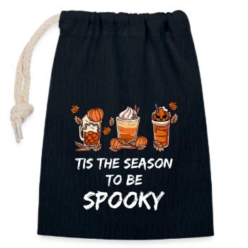 Coffee Drinker Coffee Mug - Closable cotton gift bag (14x20cm) - navy - Front