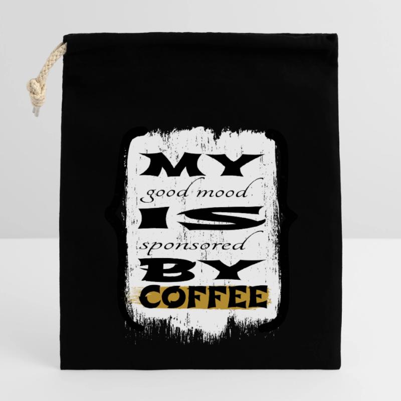 mug present idea gift idea milk awesome statement Verschließbarer Geschenkbeutel aus Baumwolle (14x20cm)