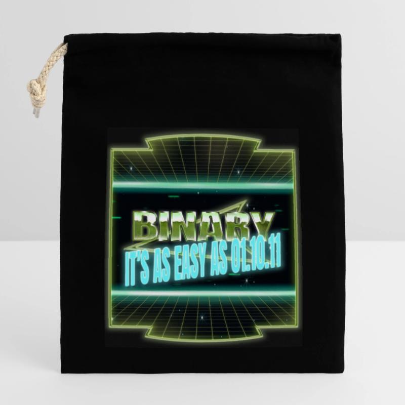 hacking computer equestrian geek fingers computer Verschließbarer Geschenkbeutel aus Baumwolle (14x20cm)