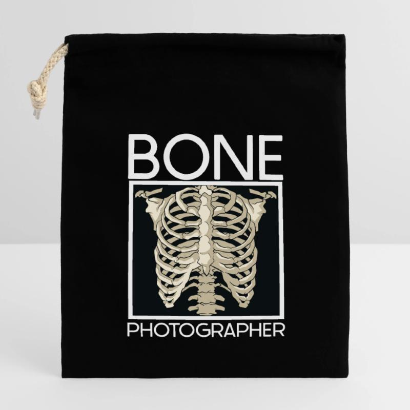 rad tech x-ray tech radiology tech radiology tech Verschließbarer Geschenkbeutel aus Baumwolle (14x20cm)
