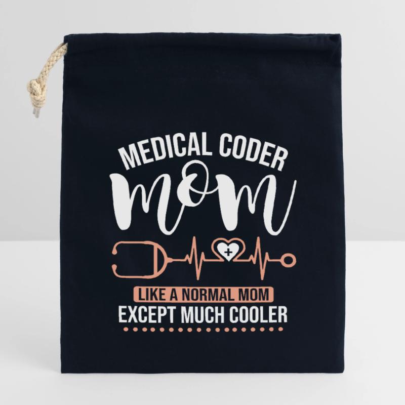 Medical Coder Coding Specialist Closable cotton gift bag (14x20cm)