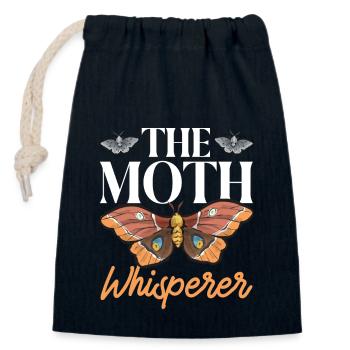 Motten Insektensammler Entomologe - Verschließbarer Geschenkbeutel aus Baumwolle (14x20cm) - Navy - Vorne