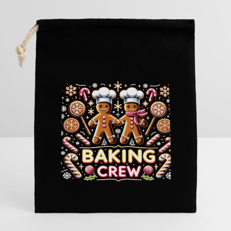 Baking Crew Verschließbarer Geschenkbeutel aus Baumwolle (14x20cm)