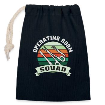 Chirurgisch-technischer Assistent Chirurg - Verschließbarer Geschenkbeutel aus Baumwolle (14x20cm) - Navy - Vorne