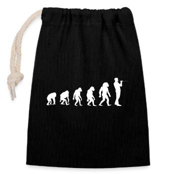 Sarbacane Shooting Evolution Soufflette Sport - Sac cadeau en coton avec cordon (14 x 20 cm) - noir - Devant