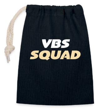 Vbs Crew Love Sommerbibelschule - Verschließbarer Geschenkbeutel aus Baumwolle (14x20cm) - Navy - Vorne