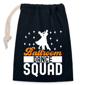 Ballroom Dance Ballroom Dancers Ballroom Dancers - Closable cotton gift bag (14x20cm) - navy - Front