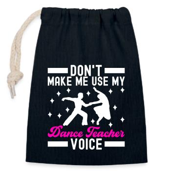 Ballroom Dance Ballroom Dancers Ballroom Dancers - Closable cotton gift bag (14x20cm) - navy - Front