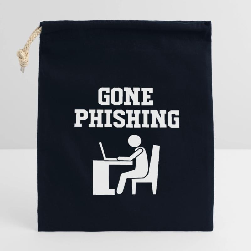 Cybersecurity Cyber Programmierer Hacker Verschließbarer Geschenkbeutel aus Baumwolle (14x20cm)
