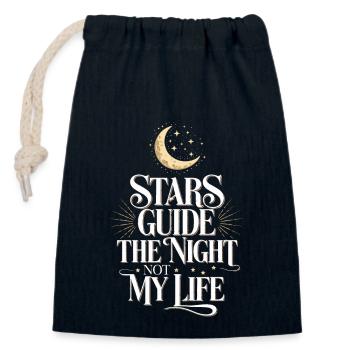 Astrologie-skeptiker: Kritisches Denken - Verschließbarer Geschenkbeutel aus Baumwolle (14x20cm) - Navy - Vorne
