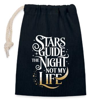 Astrologie-skeptiker: Kritisches Denken - Verschließbarer Geschenkbeutel aus Baumwolle (14x20cm) - Navy - Vorne
