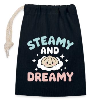 Dim-sum-liebhaber Chinesischer Küche Und Knödel - Verschließbarer Geschenkbeutel aus Baumwolle (14x20cm) - Navy - Vorne