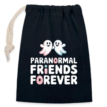 Paranormal Komödie Lustig Geist Humor Unbeschwert - Verschließbarer Geschenkbeutel aus Baumwolle (14x20cm) - Navy - Vorne