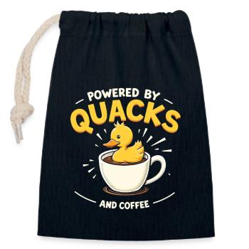 Nutztier-enten-enthusiasten Hinterhof-enten - Verschließbarer Geschenkbeutel aus Baumwolle (14x20cm) - Navy - Vorne