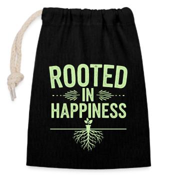 Plant Collector for Houseplant Collectors in the - Closable cotton gift bag (14x20cm) - black - Front