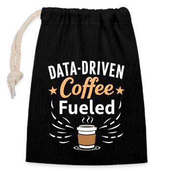 Data Analyst Big Data Specialist Business - Verschließbarer Geschenkbeutel aus Baumwolle (14x20cm) - Schwarz - Vorne