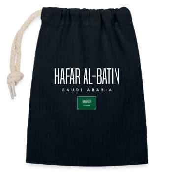 Hafar Al-Batin Saudi-Arabien - Verschließbarer Geschenkbeutel aus Baumwolle (14x20cm) - Navy - Vorne