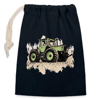 MB trac 1300 turbo | Traktor - Verschließbarer Geschenkbeutel aus Baumwolle (14x20cm) - Navy - Vorne