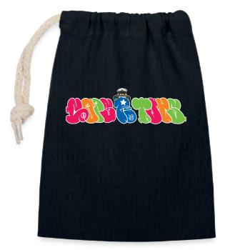 ACAB graffiti Cops are Toys - Closable cotton gift bag (14x20cm) - navy - Front