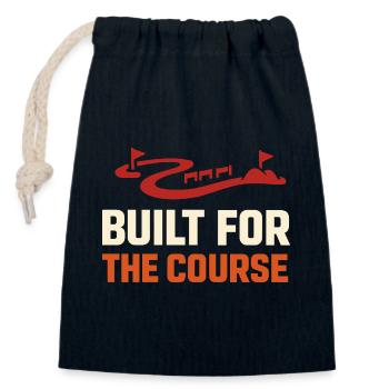 Obstacle Course Racer Obstacle Course Ocr - Closable cotton gift bag (14x20cm) - navy - Front