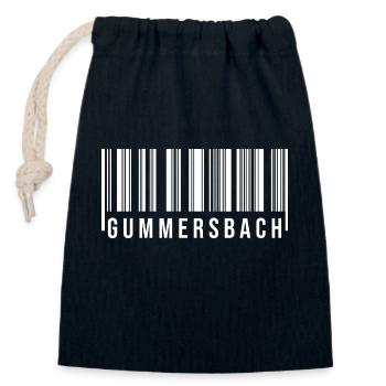 Gummersbach Westerwald - Verschließbarer Geschenkbeutel aus Baumwolle (14x20cm) - Navy - Vorne