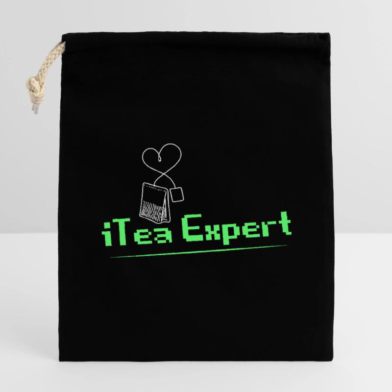 iTea Expert Software Coding Verschließbarer Geschenkbeutel aus Baumwolle (14x20cm)
