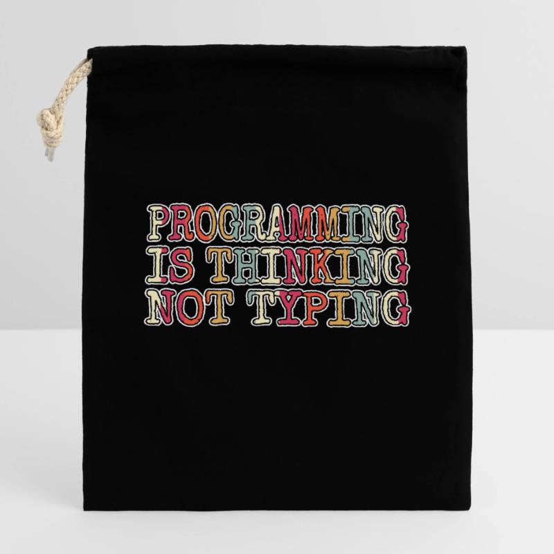 encrypt hack out hacking and free wifi Verschließbarer Geschenkbeutel aus Baumwolle (14x20cm)