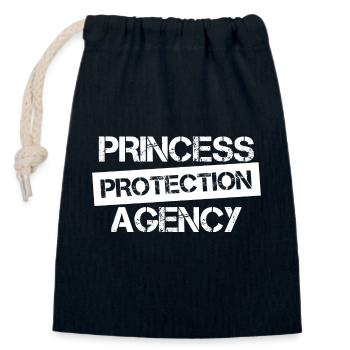 Princess Protection Agency Fathers and Daughters - Closable cotton gift bag (14x20cm) - navy - Front