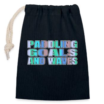 fun international soccer joke sup soccer drills - Verschließbarer Geschenkbeutel aus Baumwolle (14x20cm) - Navy - Vorne