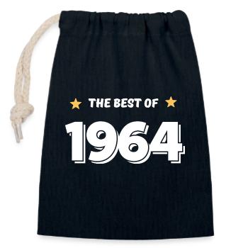 Best of 1964 - Sac cadeau en coton avec cordon (14 x 20 cm) - bleu marine - Devant